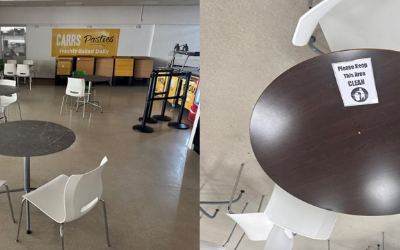 View Preston College - Vinyl Wrapping Refectory